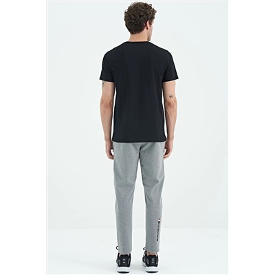 Низ мужского спортивного костюма Cory Grey Melange Standard Mold — 84945 A11ER-84945