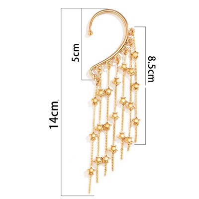 Серьги-каффы арт. 13 2600 (id 267596)