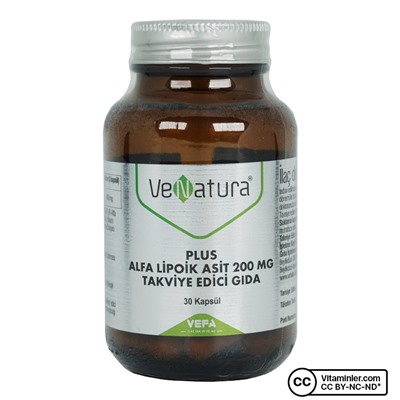 Venatura Plus Альфа-липоевая кислота 200 мг 30 капсул