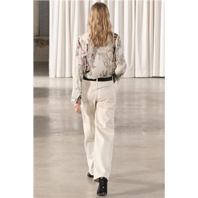 JEANS ZW COLLECTION WIDE LEG TIRO ALTO