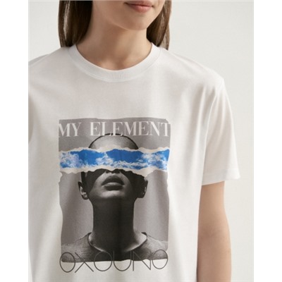 OXOUNO Футболка Boyfriend OXO-2632-990