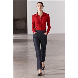 JEANS ZW COLLECTION BOOTCUT TIRO ALTO CROPPED