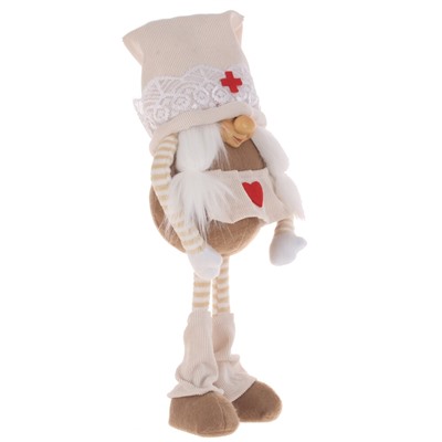 Игрушка набивная "Гном", L13 W9 H27 см, 2в.