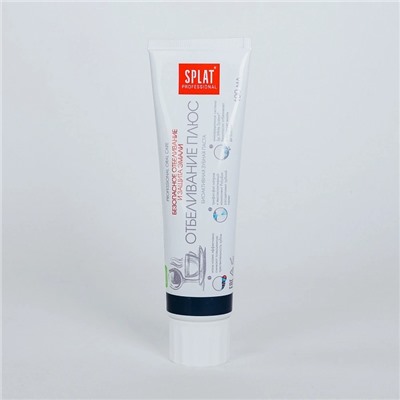 Зубная паста Splat Professional White Plus с фтором, 100 мл