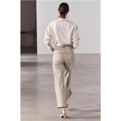 JEANS ZW COLLECTION RECTOS CULOTTE TIRO ALTO