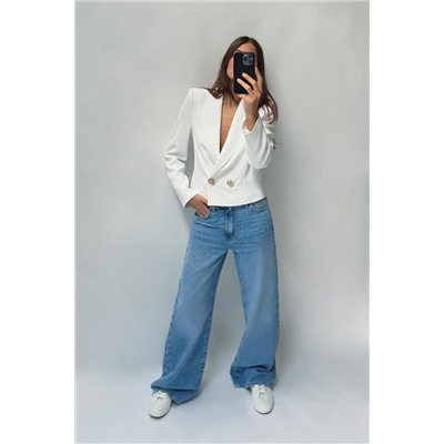 JEANS Z1975 WIDE LEG TIRO ALTO