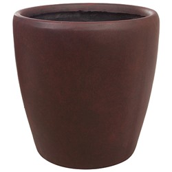 Кашпо Nobilis Marco "Granite graphite Round" (файберглас), D43хH41 см