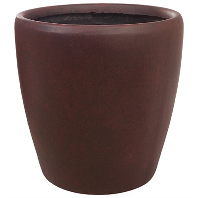 Кашпо Nobilis Marco "Granite graphite Round" (файберглас), D43хH41 см