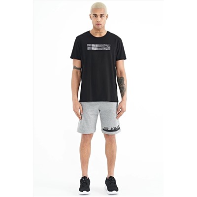 Мужские шорты Albie Grey Melange Standard Fit — 81241 A13ER-81241