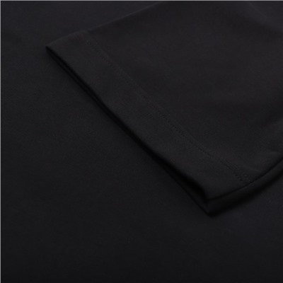 Футболка мужская из органического хлопка MINAKU REGULAR FIT: цвет чёрный, р-р 56