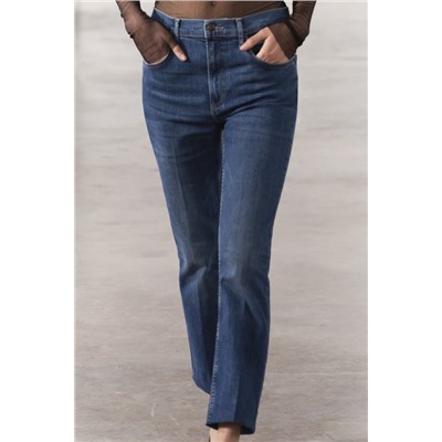 JEANS ZW COLLECTION BOOTCUT TIRO ALTO CROPPED