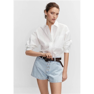 Camisa algodón regular fit