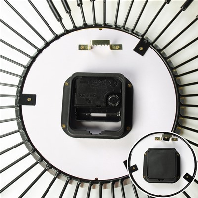 Часы настенные 65x76 см / YJ7600XL9 /уп 10/