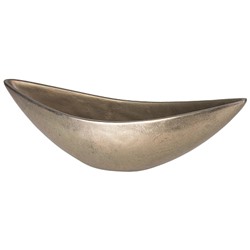 Кашпо Nobilis Marco "Pa-silverbrown Boat" (полистоун), 60х18,5хH18 см