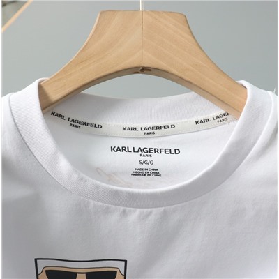 Хлопковая футболка KARL LAGERFEL*D ОРИГИНАЛ!